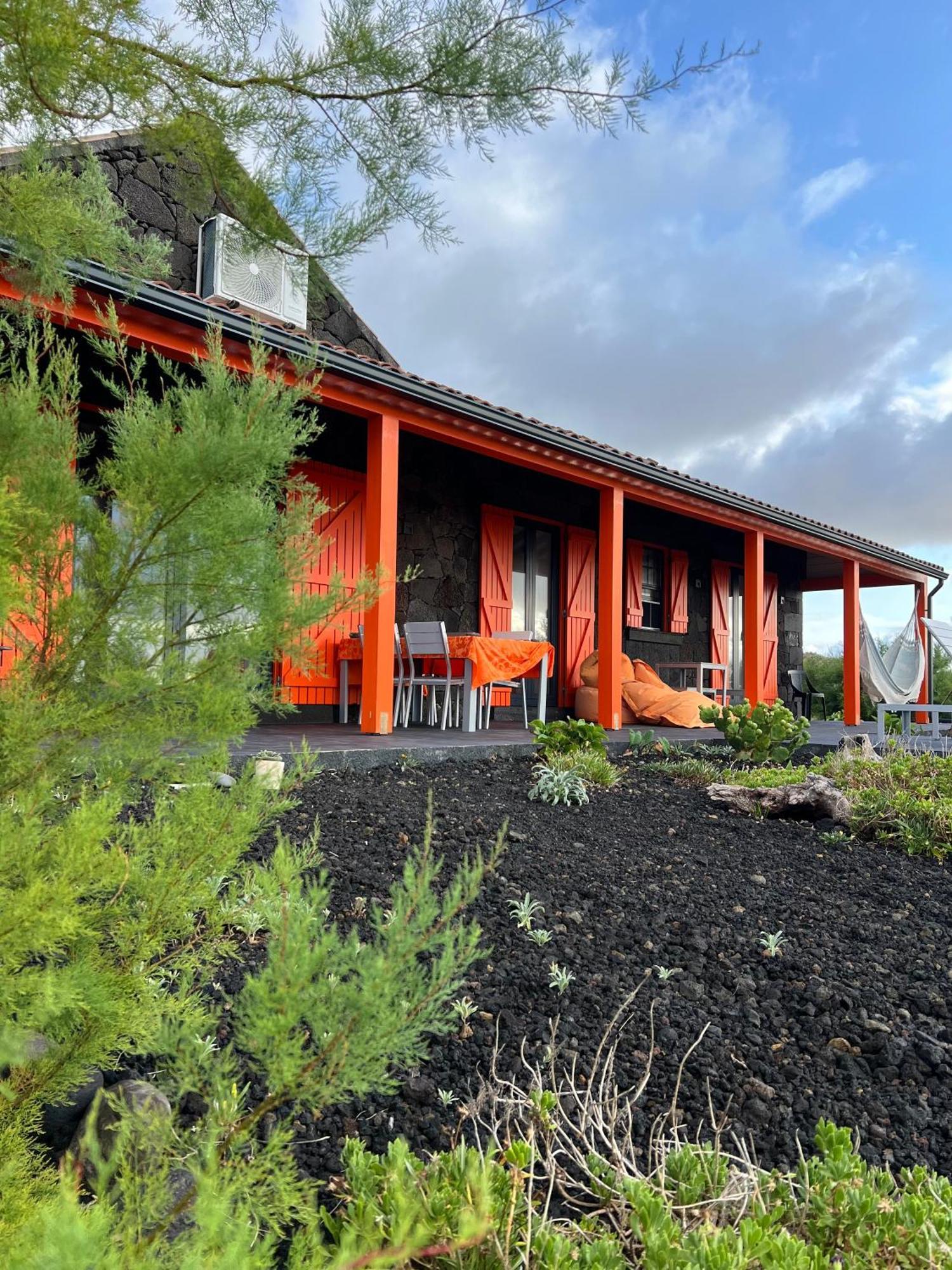 Casa Baleia Laranja Ocean-Front Villa Madalena  Eksteriør billede
